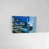 White surveillance camera body, high-definition night vision, waterproof wide-angle home and commercial security equipment details Picture